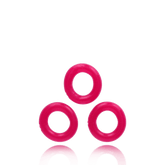 Oxballs Willy Rings 3Pk - Hot Pink